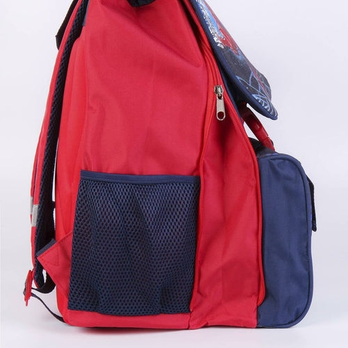 🎒 Mochila Escolar Spider-Man Roja | 28 × 40 × 14 cm