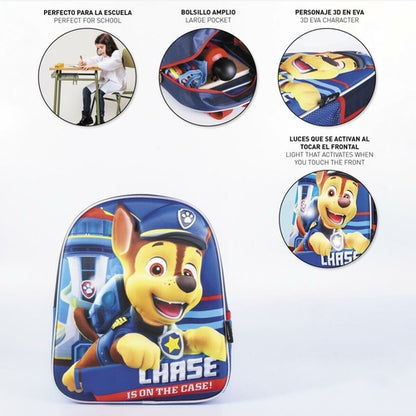 🎒 Mochila Escolar La Patrulla Canina Azul Marino – 25 × 31 × 10 cm