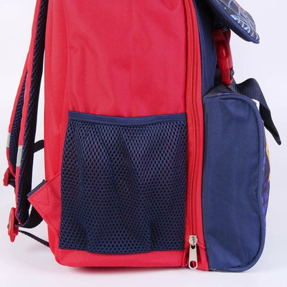 🎒 Mochila Escolar Spider-Man Roja | 28 × 40 × 14 cm