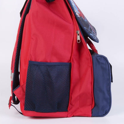 🎒 Mochila Escolar Spider-Man Roja | 28 × 40 × 14 cm