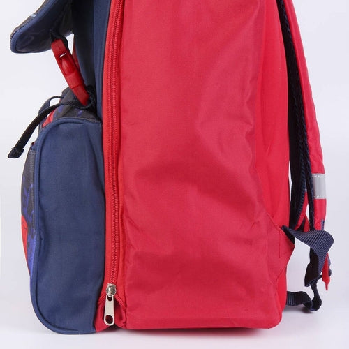 🎒 Mochila Escolar Spider-Man Roja | 28 × 40 × 14 cm