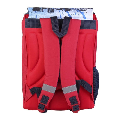 🎒 Mochila Escolar Spider-Man Roja | 28 × 40 × 14 cm