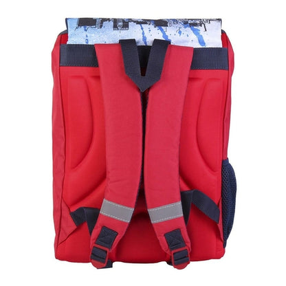 🎒 Mochila Escolar Spider-Man Roja | 28 × 40 × 14 cm